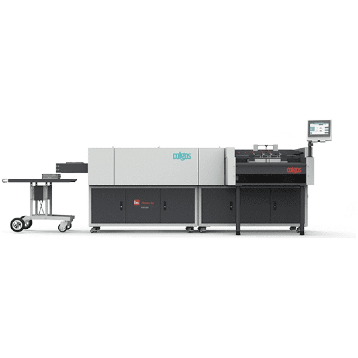 The CG400 case assembly machine is an advanced machine that provides high productivity and precision in book case production. Thanks to its intuitive operation and process automation, it is ideal for printers and binding companies. See how the CG400 can make your production more efficient!