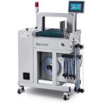 The WK04CA-MP-30 banding machine, a state-of-the-art packaging machine that increases process efficiency in the food industry. With an innovative belt locating system, this versatile machine offers easy operation and reliability. Check it out now and improve the efficiency of your plant!