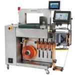 The WK06-30CA-MRQ banding machine is an innovative device for automatic packaging with vacuum feeding. With integrated Markem printing, you effectively mark your products, which contributes to better identification. Check out our offer, including other banding machines, and increase the efficiency of your production!