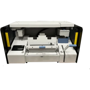The PUREVA SMART CUBE binding machine is a state-of-the-art document binding machine that provides high productivity and ease of use. Ideal for professional print shops and offices, the binding machine guarantees a durable and aesthetic finish, streamlining the binding process.