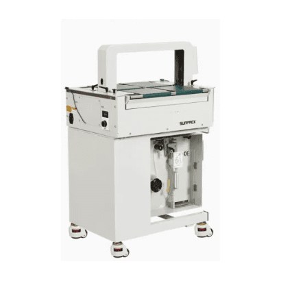 WK02-20CA1-2718 banding machine, a state-of-the-art solution for efficient packaging in printing and manufacturing plants. With high productivity, easy operation and versatility, this machine integrates perfectly into production lines. Choose Banding Machine WK02-20CA1-2718 and raise the quality of your packaging!