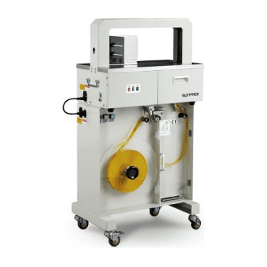 Discover the WK02-20GB Banding Machine, a modern device for efficient packaging. Thanks to its easy operation and high efficiency, it will be ideal for printing houses and production facilities. Take advantage of its versatility to streamline your packaging processes. Choose quality and reliability that will bring tangible benefits to your business.