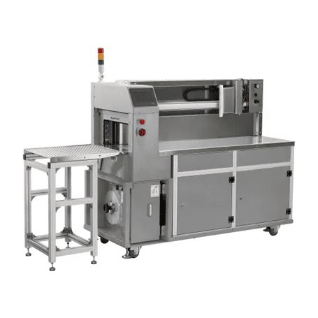The WK02-30LAB banding machine is a fully automatic device, ideal for fast and precise packaging of products. It proves itself in printing houses and production facilities, offering efficiency and reliability. Learn more about the capabilities of the WK02-30LAB!