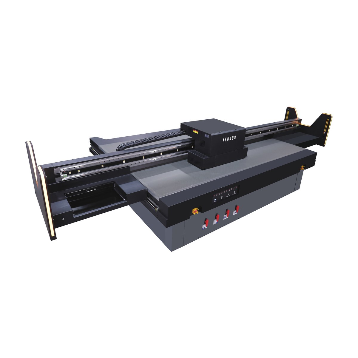 Drukarka UV flatbed Keundo SQ3220 Pro - stół roboczy 3200 x 2000 mm