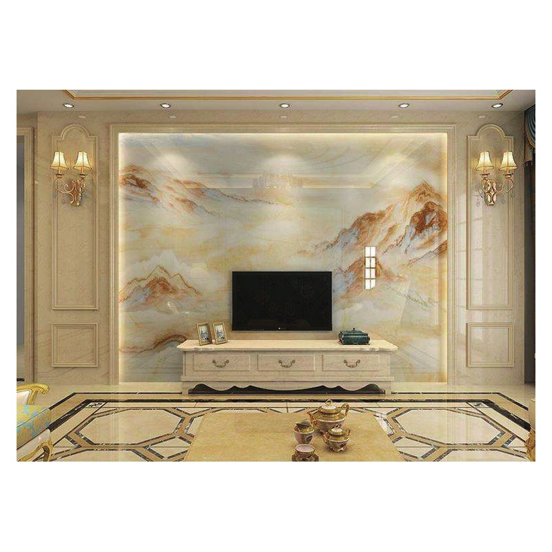 Panel dekoracyjny z nadrukiem UV wykonanym na drukarce Keundo SQ3220 Pro